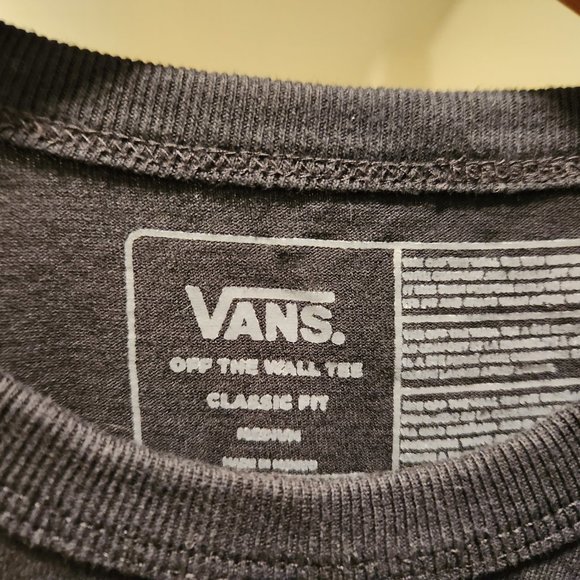 Vans Off The Wall Classic LS T-Shirt Size M - Picture 3 of 3